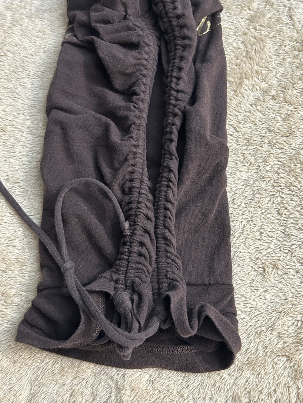Baby Phat Brown Tube Top with Gold Logo - Picture 5 of 5